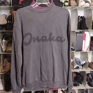 < Inaka Power Gray Crewneck Sweatshirt Size L Classic Style